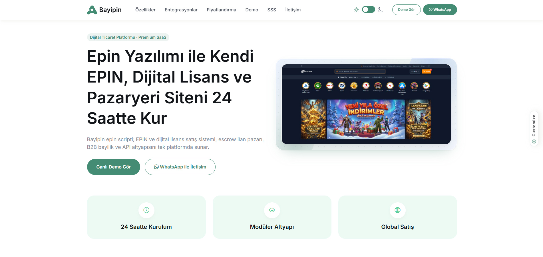 Bursa web tasarım - Epin Yazılım