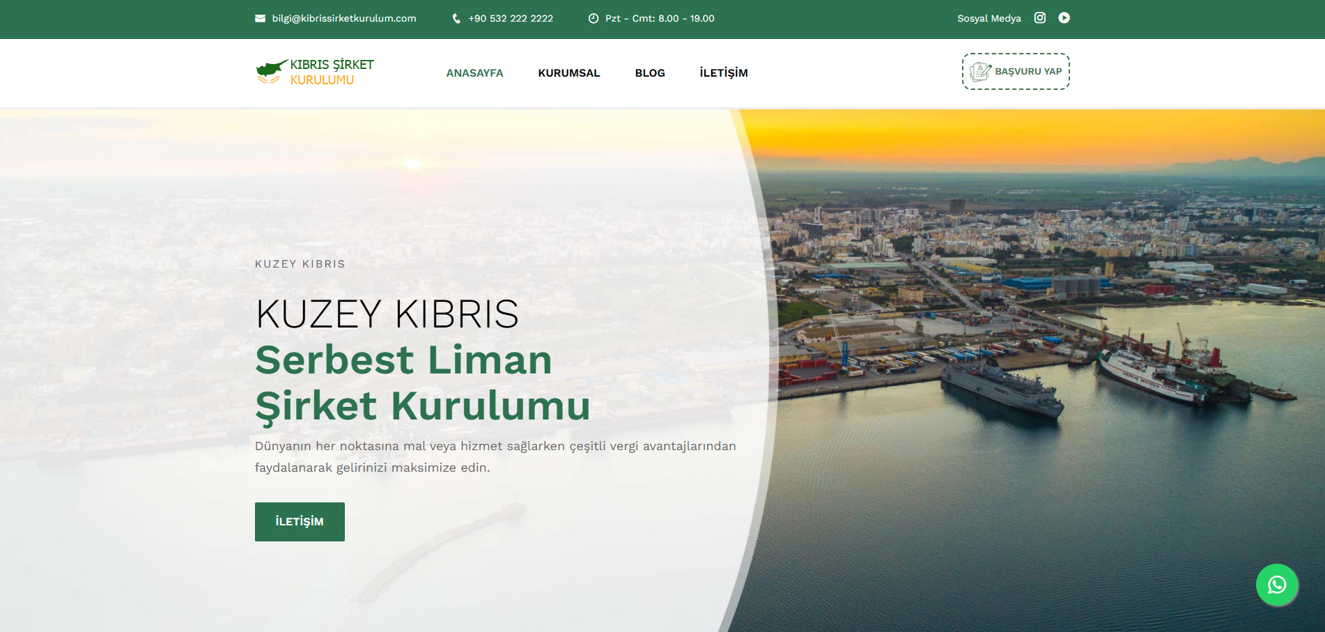 Bursa Web Tasarım Ajansı - Kıbrıs Şirket Kurulumu